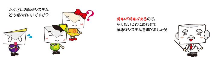 配信システムの特徴